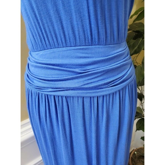 Charmosa Women Blue Casual Dress- Size Medium - Picture 5 of 12